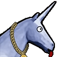 unicorn tongue bling Slack emoji