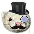 ferret fancy Slack emoji