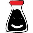 soy sauce happy Slack emoji