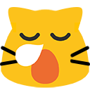 meow tired Slack emoji
