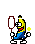 bananadance tennis Slack emoji