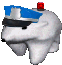 polarbear cop Slack emoji