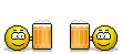 bottoms up Slack emoji