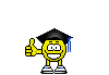 happy graduation Slack emoji