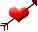 heart arrow Slack emoji