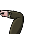 arm salute Slack emoji