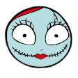 sally nightmare before christmas Slack emoji