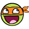 ninja turtle mikey Slack emoji