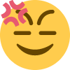 midly annoyed Slack emoji
