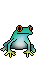 leap frog Slack emoji