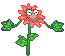 waving flower Slack emoji