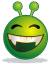 alien happy Slack emoji