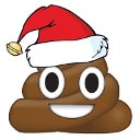christmas poop Slack emoji