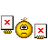 red xs Slack emoji