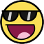 awesome shades Slack emoji