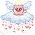 angel pig Slack emoji