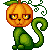 pumpkin cat Slack emoji