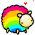 sheepy love left Slack emoji