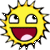 awesome sun Slack emoji