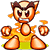 fiery fella Slack emoji