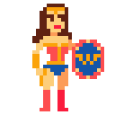wonder woman Slack emoji