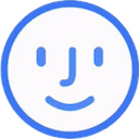 face id circle Slack emoji