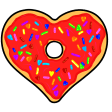 donut heart Slack emoji