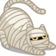 mummy cat Slack emoji