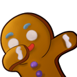 ginger dab Slack emoji