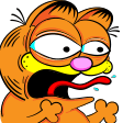 garfield rage Slack emoji