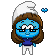 lady smurf Slack emoji