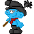 smurf chimney sweeper Slack emoji