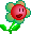 excited flower Slack emoji