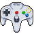 nintendo 64 controller Slack emoji