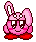 kirby bunny Slack emoji
