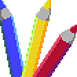 colored pencils Slack emoji
