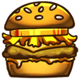 gold burger Slack emoji