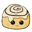 cinnamon roll Slack emoji