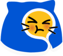meow comfy pout Slack emoji