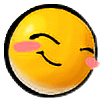 cute blush Slack emoji