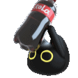 cat shaking soda Slack emoji