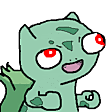 excited bulba Slack emoji