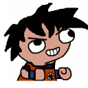 goku yea Slack emoji