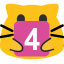 meow number 4 Slack emoji