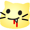 meow vampire deal with it Slack emoji