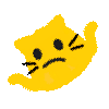 meow shrug tilt Slack emoji