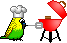 bbq bird Slack emoji