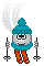 downhill ski Slack emoji