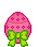 easter egg greeting pink Slack emoji