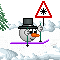snowman ski Slack emoji